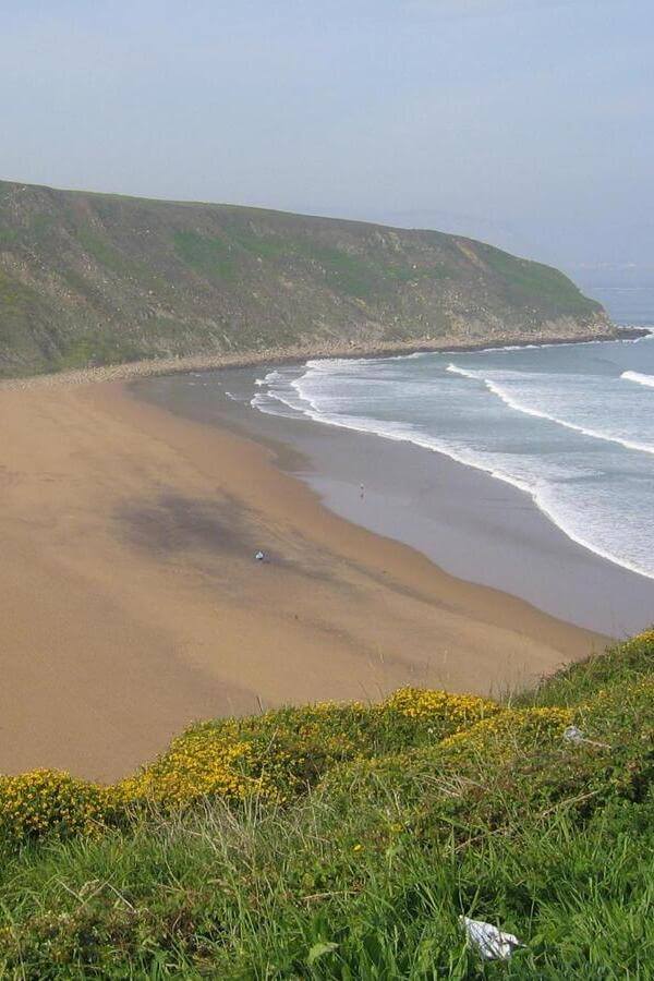 Playa Barinatxe La Salavaje en Bizkaia