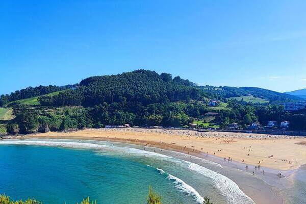 Playa de Karraspio en Bizkaia