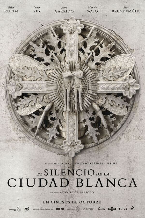 Cartel película "El Silencio de la ciudad blanca"